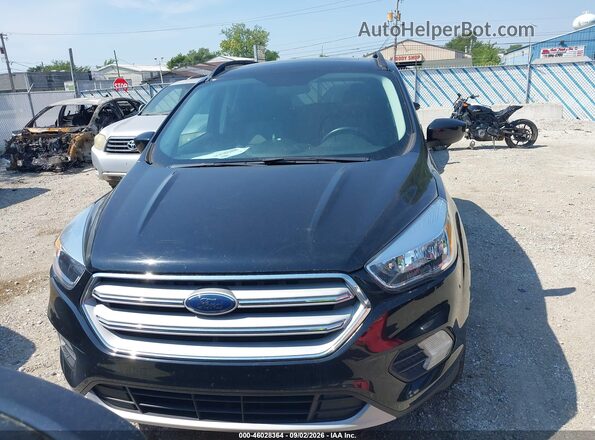 1FMCU0GD4JUD34824 2018 FORD ESCAPE Black Vista del cuadro de instrumentos