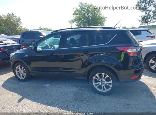 1FMCU0GD4JUD34824 2018 FORD ESCAPE Black Vista interior de 360 grados