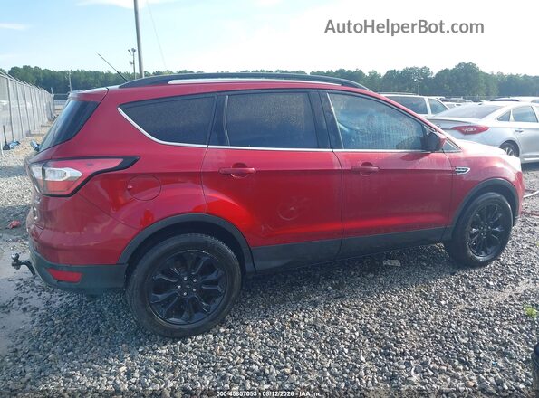 1FMCU0GD5JUB85887 2018 FORD ESCAPE Red Սալոնի հետևի տեսք