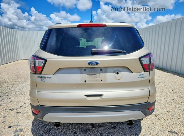 1FMCU0GD6JUB47777 2018 FORD ESCAPE Gold Widok z tyłu