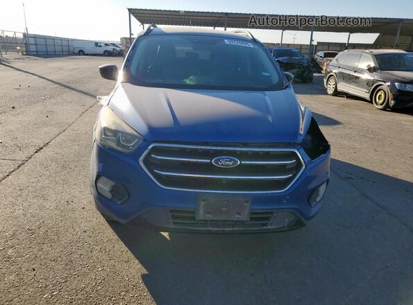 1FMCU0GD7HUC24649 2017 FORD ESCAPE Синий Вид спереди