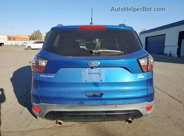 1FMCU0GD7HUC24649 2017 FORD ESCAPE Синий Вид сзади