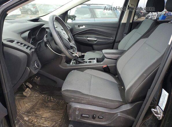 1FMCU0GD8HUA12391 2017 FORD ESCAPE Black Vista interior delantera