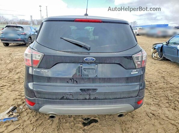 1FMCU0GD8HUA12391 2017 FORD ESCAPE Black Vista trasera