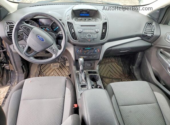 1FMCU0GD8HUA12391 2017 FORD ESCAPE Black Vista del salpicadero