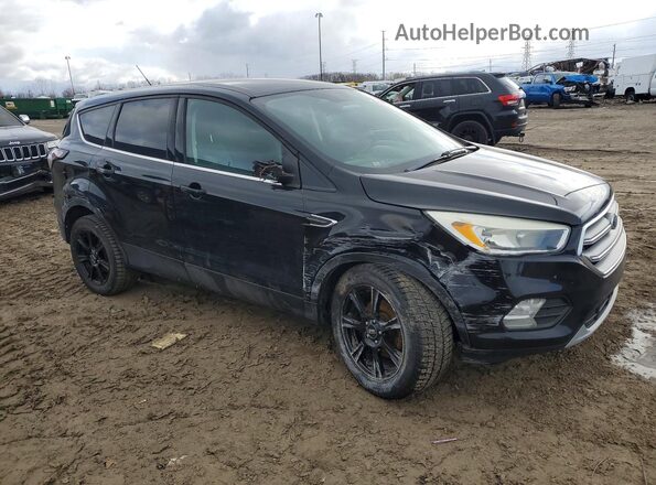 1FMCU0GD8HUA12391 2017 FORD ESCAPE Black Delantero derecho