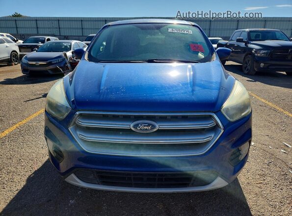 1FMCU0GD8HUD11427 2017 FORD ESCAPE Blue Vista frontal