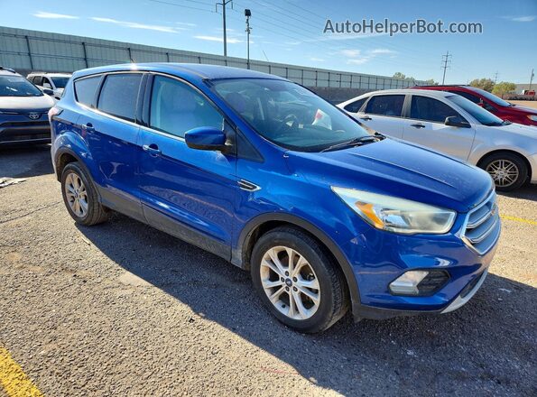 1FMCU0GD8HUD11427 2017 FORD ESCAPE Blue Delantero derecho
