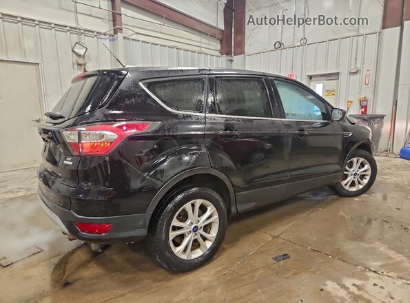 1FMCU0GD9HUB14749 2017 FORD ESCAPE Black Tył prawy