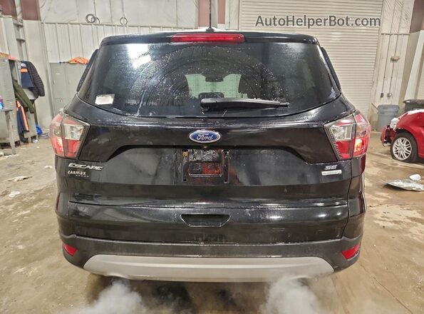 1FMCU0GD9HUB14749 2017 FORD ESCAPE Black Widok z tyłu