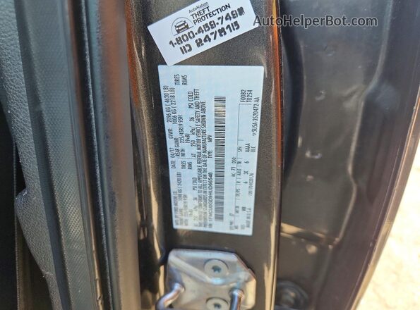 1FMCU0GD9HUD66548 2017 FORD ESCAPE Gray VIN կոդի պիտակի տեսք