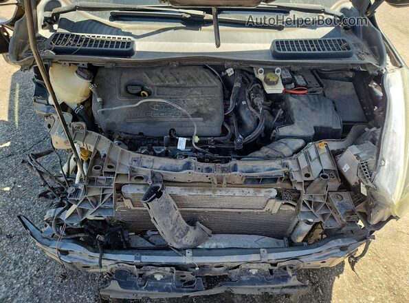 1FMCU0GD9HUD66548 2017 FORD ESCAPE Gray Շարժիչի բաժամունքի տեսք