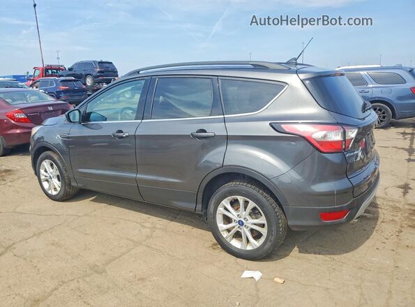 1FMCU0GD9JUC02822 2018 FORD ESCAPE Gray Задня ліва чверть