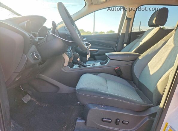 1FMCU0GDXHUB19216 2017 FORD ESCAPE White Widok wnętrza z przodu