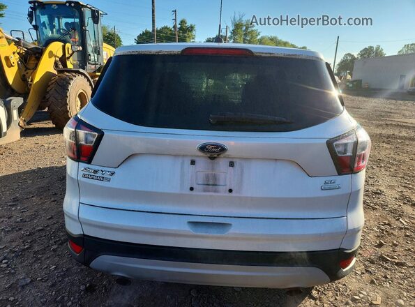 1FMCU0GDXHUB19216 2017 FORD ESCAPE White Widok z tyłu