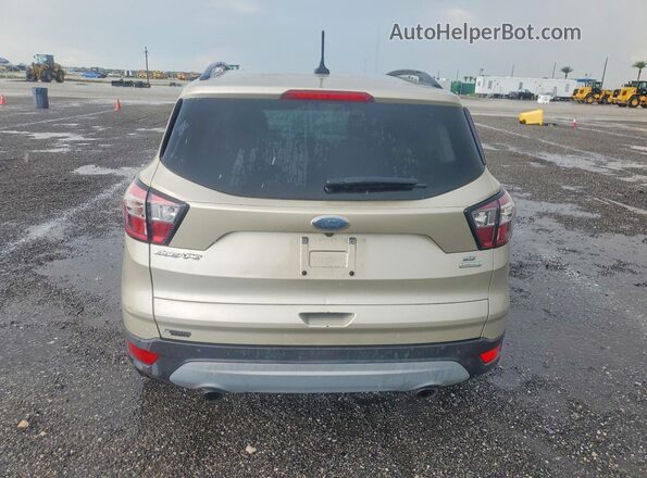 1FMCU0GDXJUA36858 2018 FORD ESCAPE Cream Vista trasera