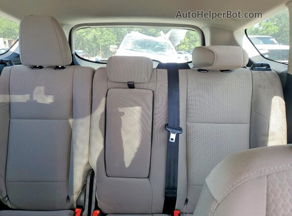 1FMCU0GDXKUB75020 2019 FORD ESCAPE Red Rear seats view
