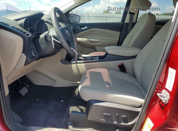 1FMCU0GDXKUB75020 2019 FORD ESCAPE Red Front interior view