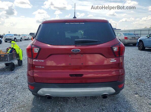 1FMCU0GDXKUB75020 2019 FORD ESCAPE Red Rear view