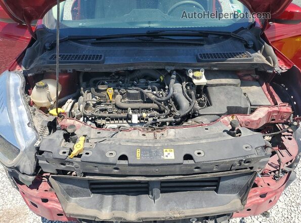 1FMCU0GDXKUB75020 2019 FORD ESCAPE Red Engine compartment view