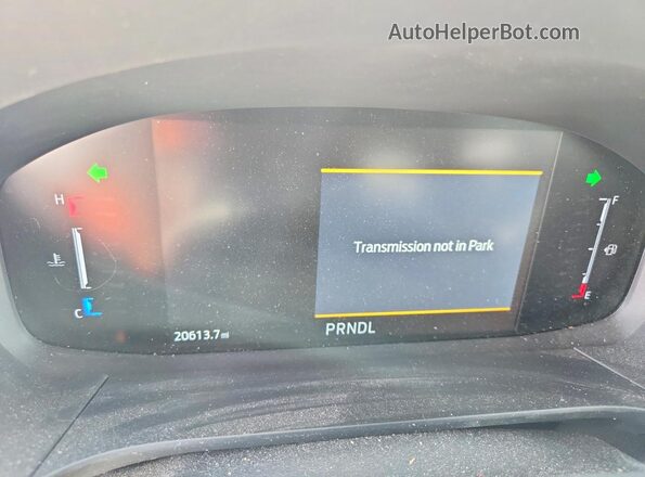 1FMCU0GN1PUB14493 2023 FORD ESCAPE Gray Սարքավորումների վահանակի տեսք