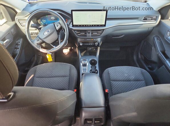 1FMCU0GN5PUB20538 2023 FORD ESCAPE Black Вид панелі приладів