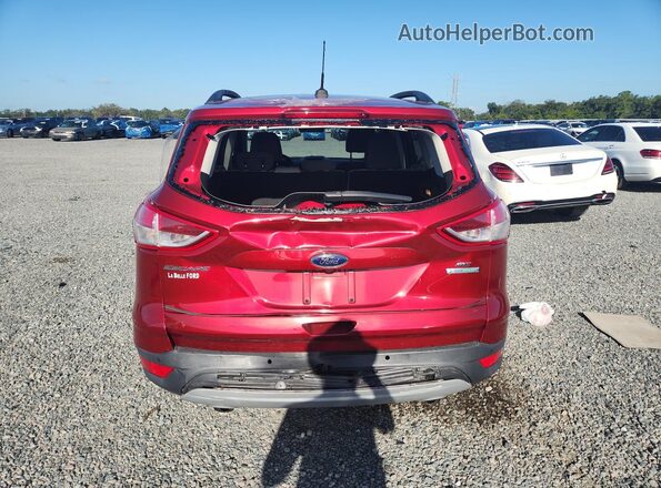 1FMCU0GX9GUB89816 2016 FORD ESCAPE Red უკანა ხედი