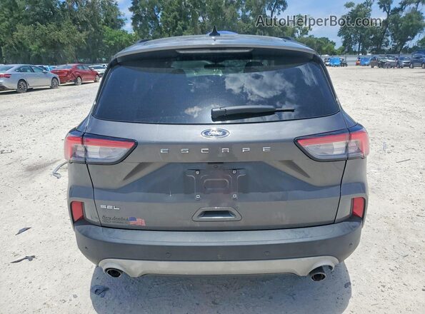 1FMCU0H62NUB90471 2022 FORD ESCAPE Gray Rear view