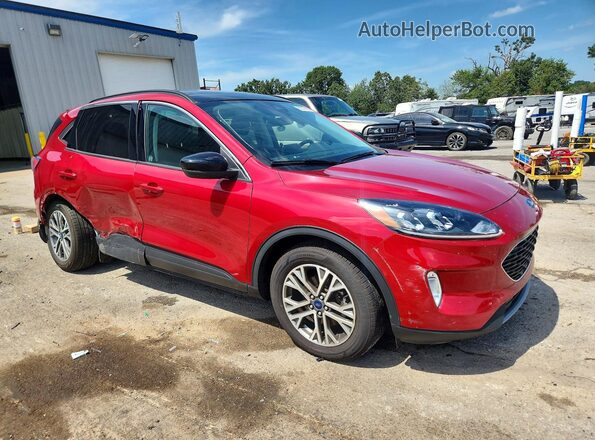 1FMCU0H68NUB60777 2022 FORD ESCAPE Красный Передняя правая четверть