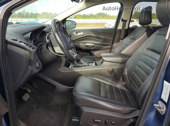 1FMCU0HD2JUC81636 2018 FORD ESCAPE Blue Vista interior delantera