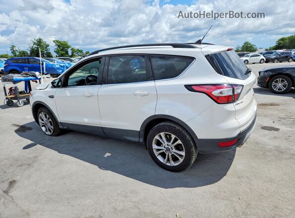 1FMCU0HD2JUC88103 2018 FORD ESCAPE Белый Задняя левая четверть