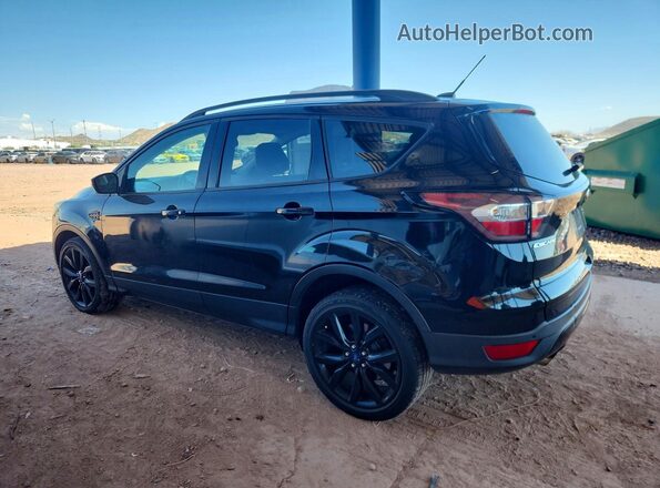 1FMCU0JDXHUE66313 2017 FORD ESCAPE Black Tył lewy