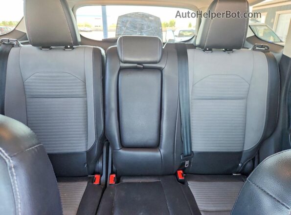 1FMCU0JDXHUE66313 2017 FORD ESCAPE Black Widok tylnych siedzeń