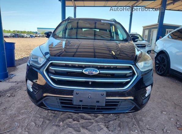 1FMCU0JDXHUE66313 2017 FORD ESCAPE Black Widok z przodu