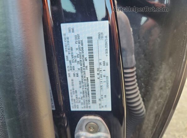 1FMCU0MN0RUB01094 2024 FORD ESCAPE Black VIN კოდის სტიკერის ხედი