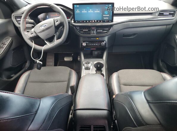 1FMCU0MN3PUB16086 2023 FORD ESCAPE Silver Widok deski rozdzielczej