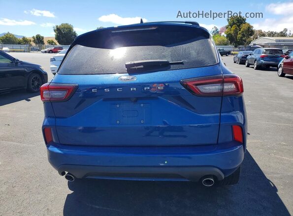 1FMCU0MN4PUA67464 2023 FORD ESCAPE Blue Rear view