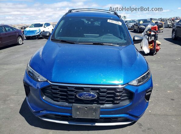 1FMCU0MN4PUA67464 2023 FORD ESCAPE Blue Front view