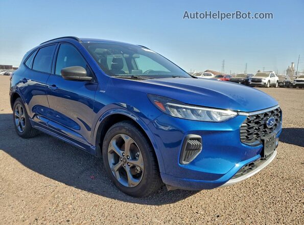1FMCU0MN6PUA42386 2023 FORD ESCAPE Blue Front right