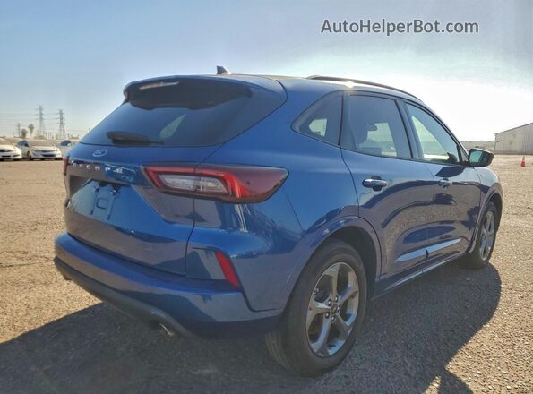 1FMCU0MN6PUA42386 2023 FORD ESCAPE Blue Rear right