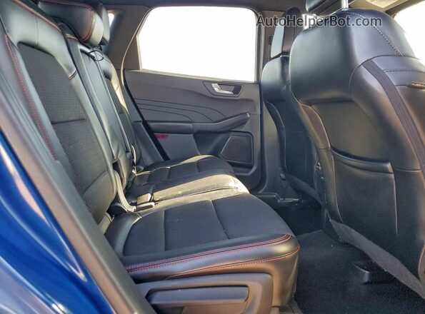 1FMCU0MN6PUA42386 2023 FORD ESCAPE Blue Rear interior view