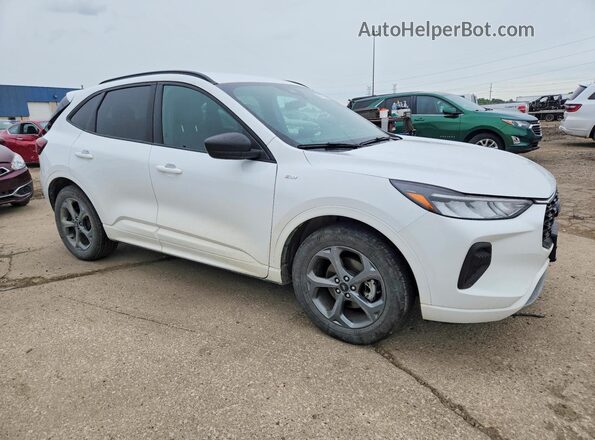 1FMCU0MN8PUA79570 2023 FORD ESCAPE White Передня права чверть