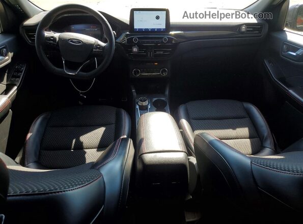 1FMCU0MZ3RUA05642 2024 FORD ESCAPE Black Вид панелі приладів
