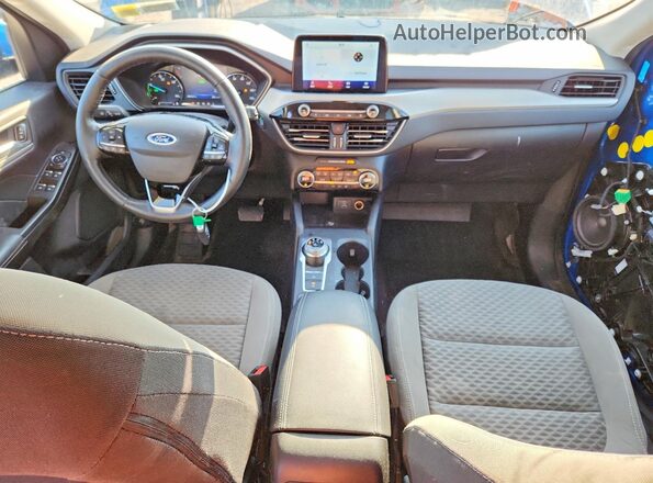 1FMCU9BZ2MUA23808 2021 FORD ESCAPE Blue Vista del salpicadero