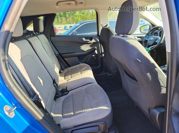 1FMCU9BZ2MUA23808 2021 FORD ESCAPE Blue Vista interior trasera