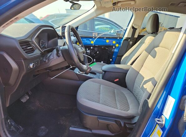 1FMCU9BZ2MUA23808 2021 FORD ESCAPE Blue Vista interior delantera
