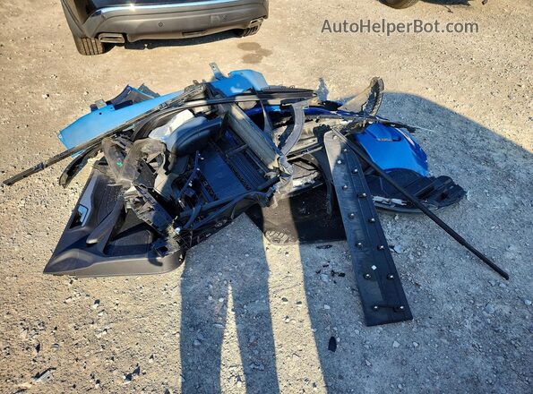 1FMCU9BZ2MUA23808 2021 FORD ESCAPE Blue Vista de la etiqueta del VIN