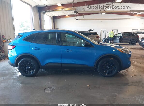 1FMCU9BZ5LUB75225 2020 FORD ESCAPE Синий Вид задней части салона