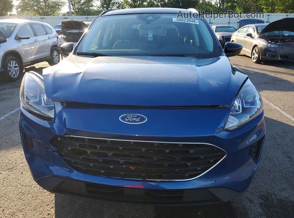 1FMCU9BZ9NUB10722 2022 FORD ESCAPE Blue Front view