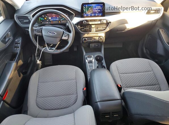 1FMCU9BZ9NUB10722 2022 FORD ESCAPE Blue Dashboard view